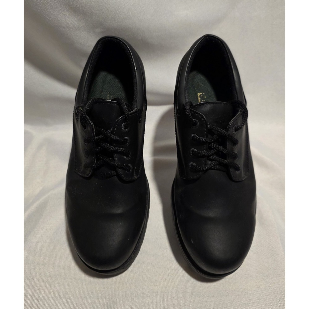 Original Rugged Outback Men's Black Safety Toe Lace Up Shoes. Size 8.5W